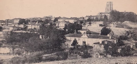 Lectoure Gers vue panoramique