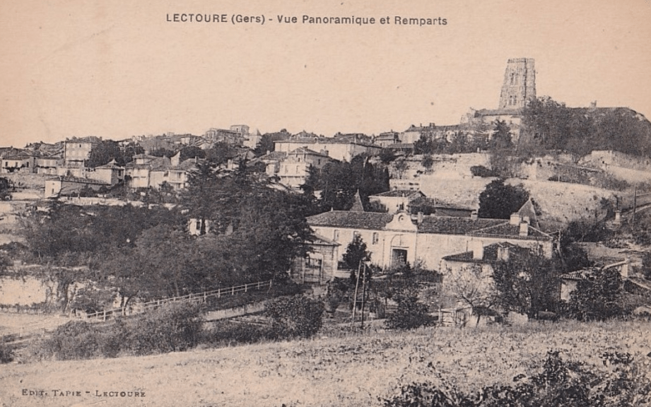 Lectoure Gers vue panoramique