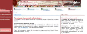 Archives départementales de Saône et Loire