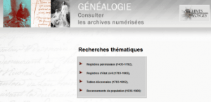 Formulaire de recherche