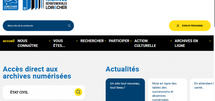 Archives Loir et cher