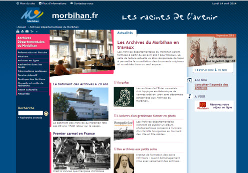 Archives Départementales du Morbihan