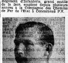 Beuzec-Conq Le Barillec Jean 51e RI Légion d'honneur Le Petit Breton 6 janvier 1935