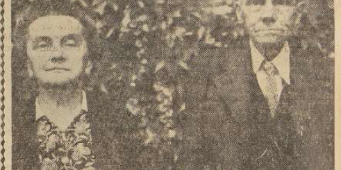 Charleville Noces de diamant Mr et Mme Paul Emile L'Ardennais 1 septembre 1954