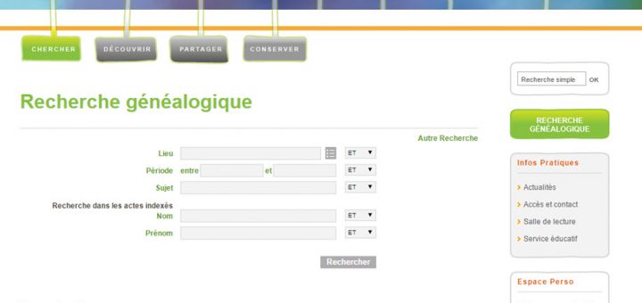 Archives 58 en ligne