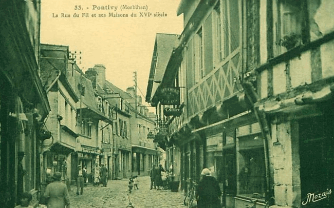 Carte Postale Ancienne (CPA) – Jeune Homme De Pontivy – Morbihan (56) – Années 1900