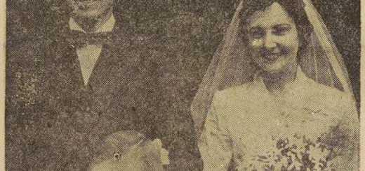 Porspoder Mariage Delaporte Le Télégramme de Brest 5 Septembre 1955