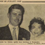 Porspoder Mariage Le Guern Le Télégramme 25 Juillet 1955