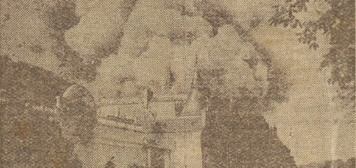 Quimper Incendie de la préfecture par les Allemands Septembre 1944