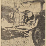 Rethel Accident docteur Caquot et sa fille L'Ardennais 24 septembre 1954
