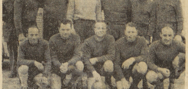 Camaret équipe de football des commerçants Le Télégramme 7 mai 1955