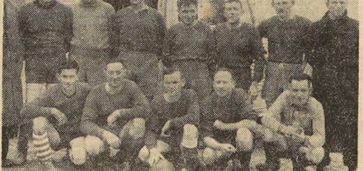 Camaret équipe de football des pompiers Le Télégramme 7 mai 1955