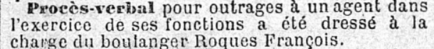 Carcassonne L'Eclair 29 septembre 1899 procès verbal