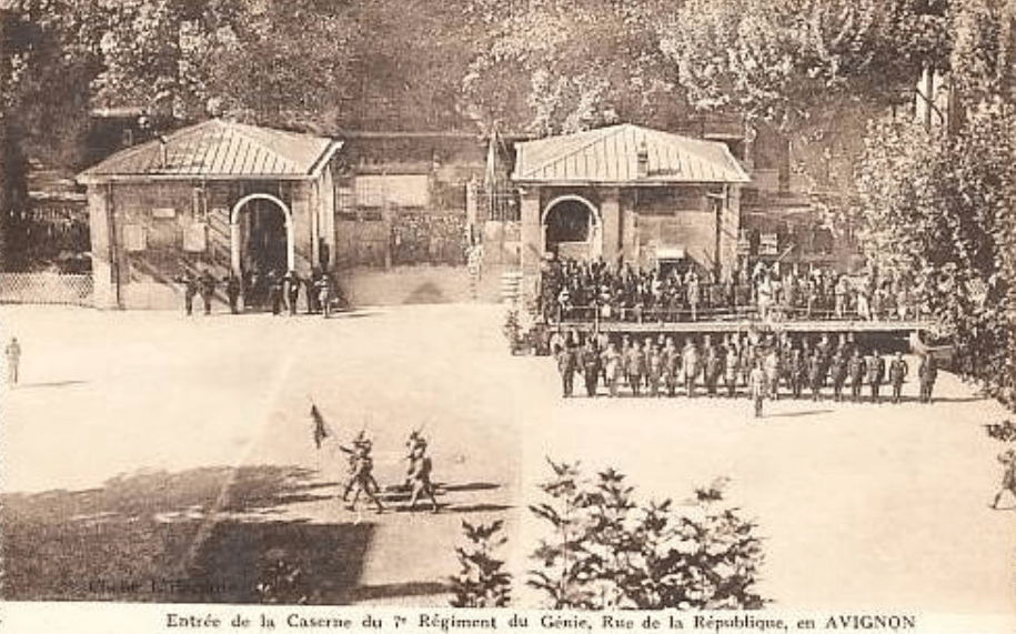 7e du génie caserne