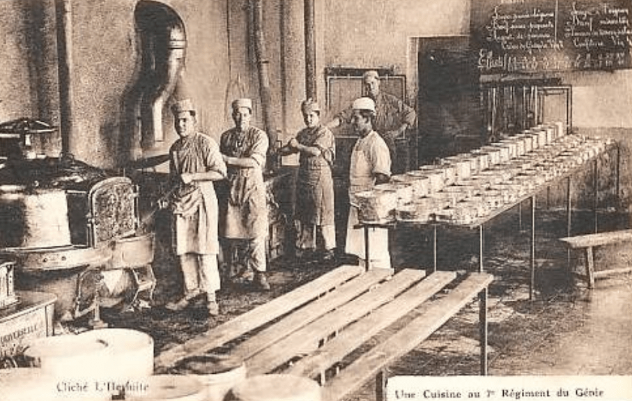 7e régiment du génie cuisine