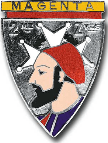 Insigne 2e regiment de zouaves