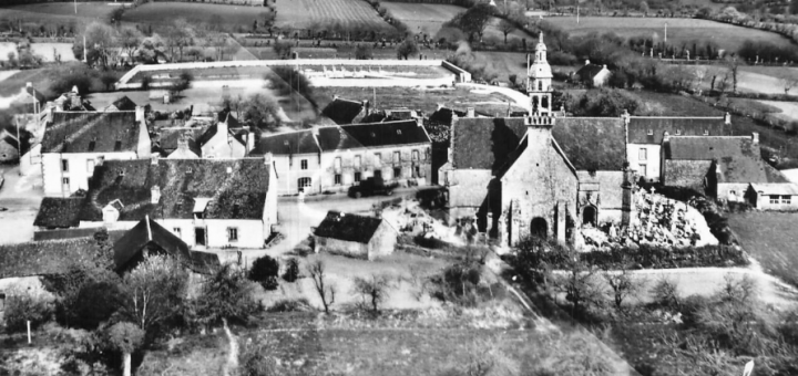 Landudal vue d'avion
