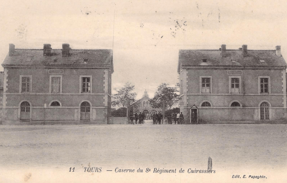 8e régiment de cuirassiers caserne Tour
