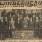 Landerneau La classe 1925 Le Télégramme 23 mai 1955