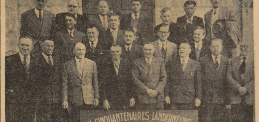 Landerneau La classe 1925 Le Télégramme 23 mai 1955