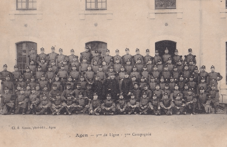 9e régiment d'infanterie 7e compagnie