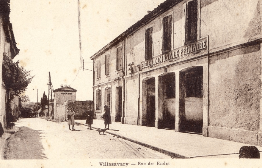 Villasavary rue des ecoles