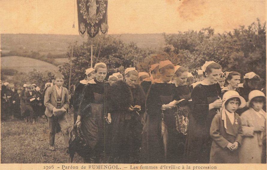Irvillac procession pardon de Rumengol