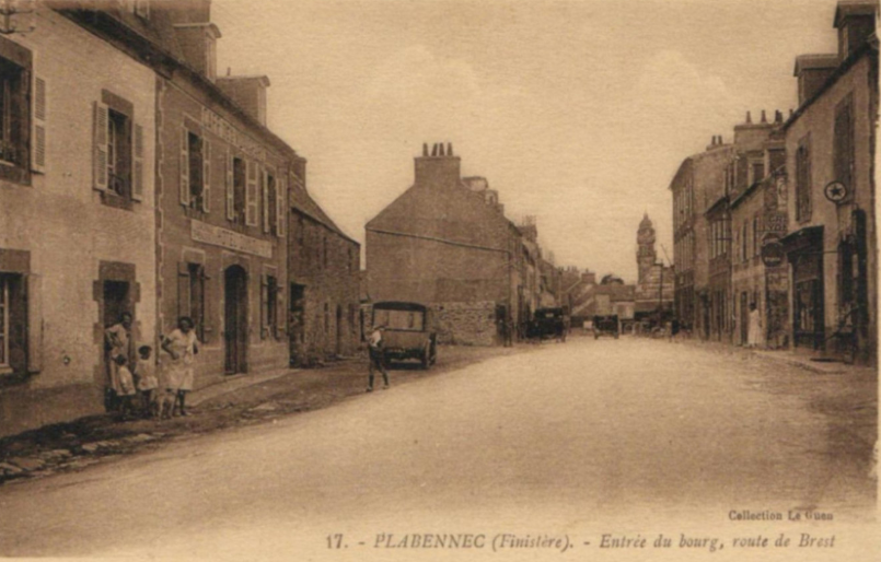 Plabennec entrée du bourg