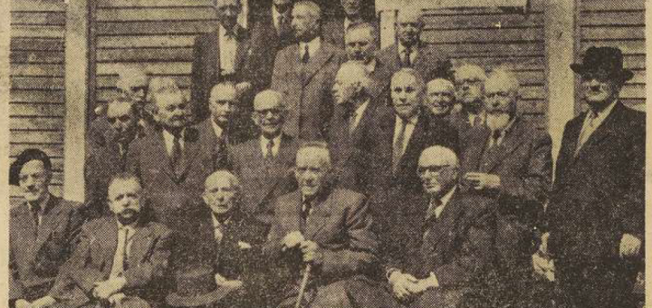 Brest Les anciens du 219e et 87e régiments Le Télégramme de Brest 5 Septembre 1955