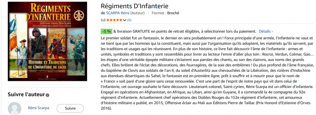 Régiments d'infanterie