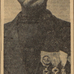 Lannilis Mutilé de la guerre 1914 1918 Alexis l'Hour Le Télégramme 23 mai 1955