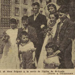 Brest Mariage Mr et Mme Prigent Le Télégramme de Brest 1 Août 1955