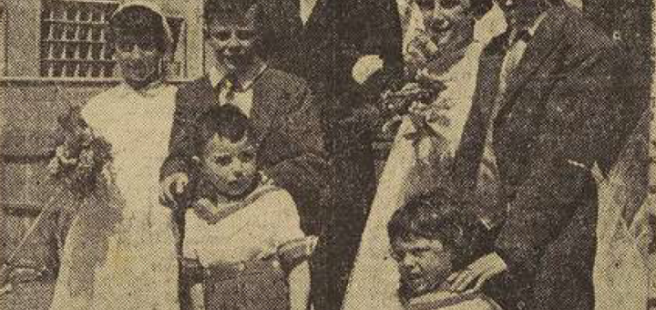 Brest Mariage Mr et Mme Prigent Le Télégramme de Brest 1 Août 1955