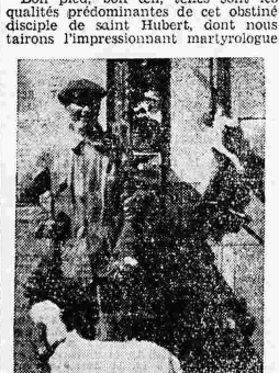 Châteaulin Crozon Guillaume vieux chasseur 77 ans Le Petit Breton 11 octobre 1936