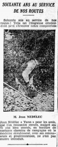 Châteaulin Nedelec Jean 75 ans Le Petit Breton 11 octobre 1936