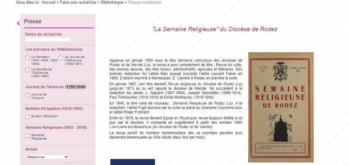 Archives Aveyron presse