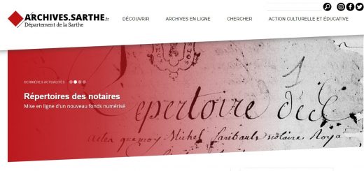 Archives de la Sarthe répertoires des notaires