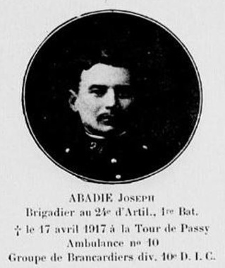 Abadie joseph