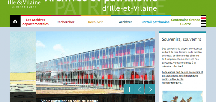 Archives Ille et Vilaine
