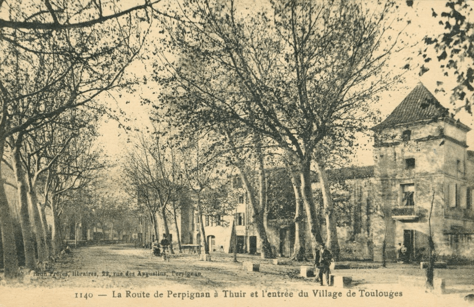 Toulouges la route de Perpignan