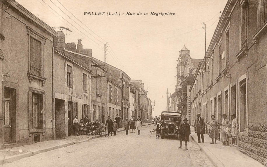 Vallet rue de la Regrippière
