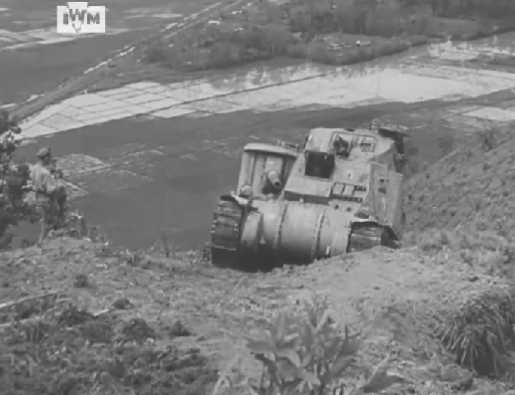 Char moyen Lee 3e carabinier bataille d'imphal 1944