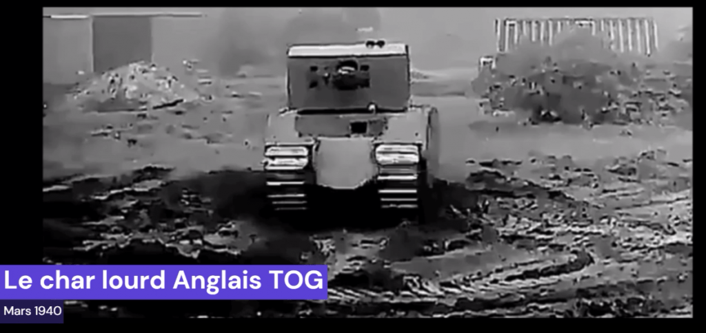Le char lourd Anglais TOG 1940