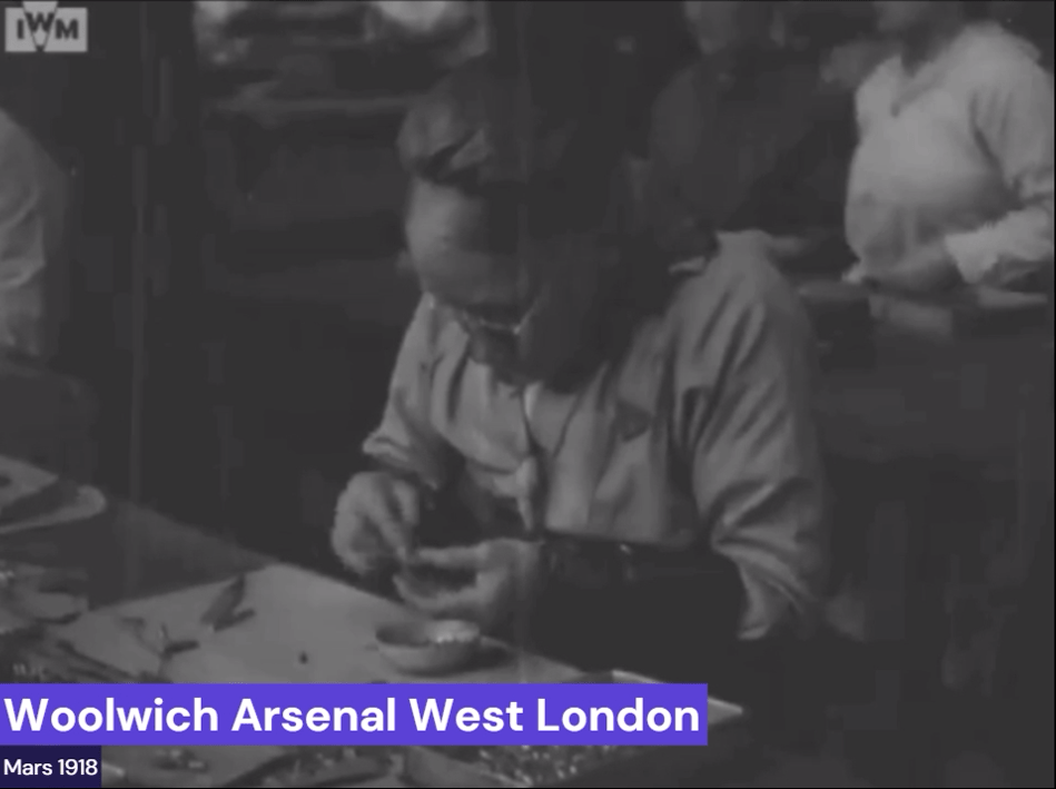 Factory Woolwich Arsenal West London 1918