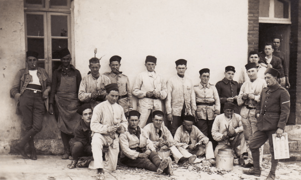 Oudjda Maroc camp de zouaves