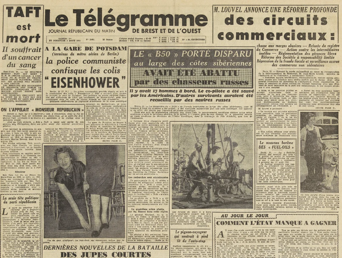 Archives du Télégramme en ligne