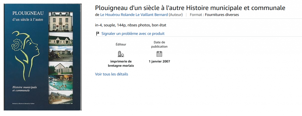 Plouigneau d'un siècle à l'autre