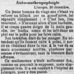 Limoges 1899 Ouest Eclair