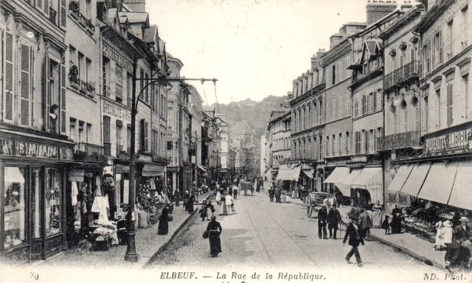 Elbeuf rue de la république