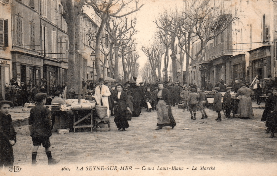La Seyne-sur-Mer le cours Louis Blanc